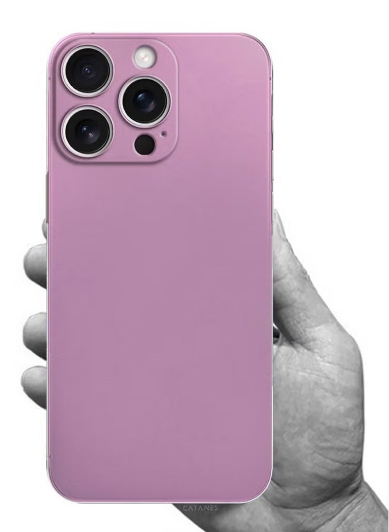 CATANES ( لجهاز آيفون 16 برو ماكس ) غلاف كفر سلسلة إير سكين غلاف خلفي متين وقوي ورقيق لحماية من السقوط شفاف - Image 3