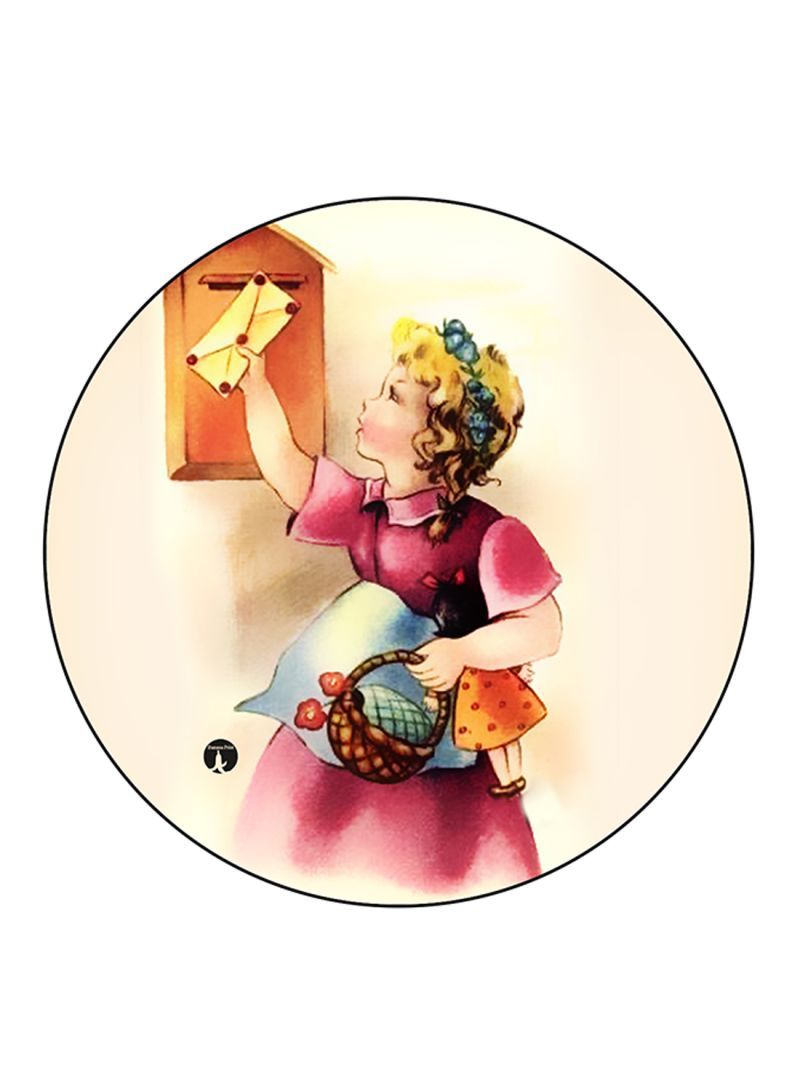 RKN Girl Printed Mouse Pad Multicolour