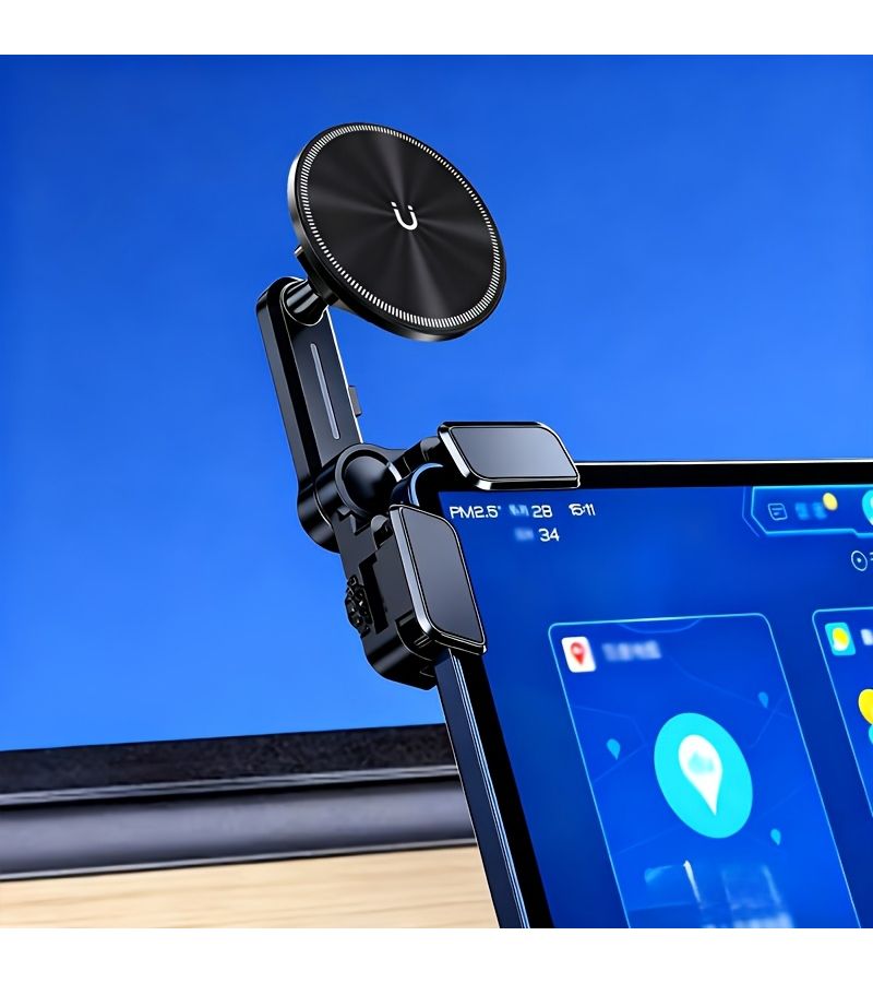 Magnetic Car Phone Holder For DP02 SU9 Compatible With Tesla Model 3 And Y iPhone 17 16 15 14 13 Plus Pro Max Series - Image 4
