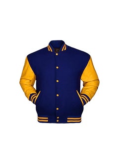 Generic Unisex Varsity Jacket - Premium Quality, Multiple Color Combinations - Retro Style College Jacket for Men & Women  - Image 4