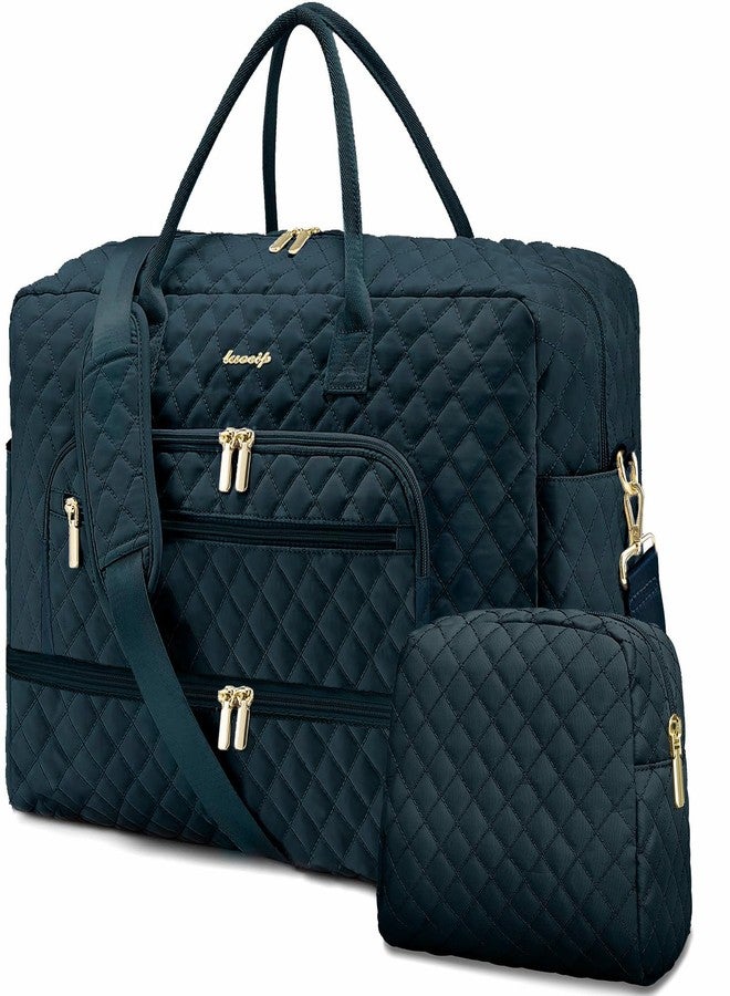 LUOCIP Travel Duffel Bags for Women with Shoe Compartment, Weekender Overnight Bag with Wet Pocket & Toiletry Bag, Carry On Personal Item Bag, Travel Tote Gym Bag, Hospital Bags for Labor and Delivery - Image 1