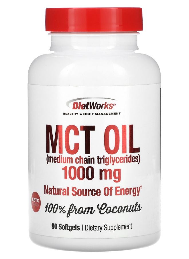 MCT Oil 1000 mg 90 Softgels