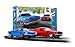 Scalextric C1429T Scalextric American Street Dual 1970s Chevrolet Camaro Vs 1970s Ford Mustang  Mains Power Slot Car Race Track Sets 132 Scale Set Electric Racing Toys for Adults  Kids Age 8 - Image 2