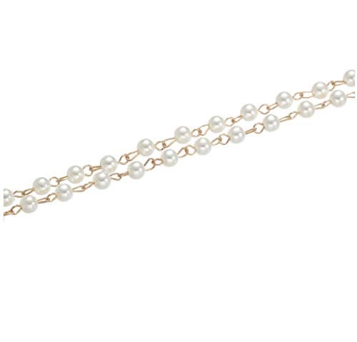 Sither Pearl Sunglasses Chain Reading Glasses Chain Strap Necklace for Women - Image 5
