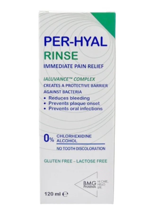 Perhyal Per-Hyal Rinse Mouthwash 120Ml - Image 2