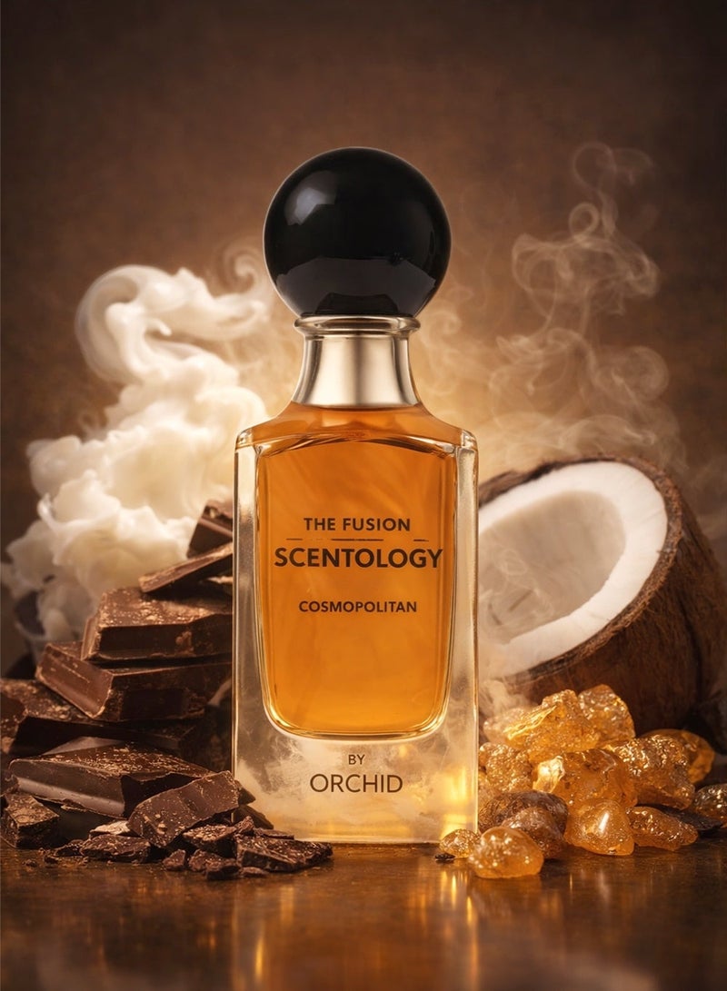 Orchid The Fusion Scentology Cosmopolitan Unisex Perfume – Spicy & Woody Eau de Parfum 100ml | Bold & Elegant Fragrance for Men & Women - Image 1