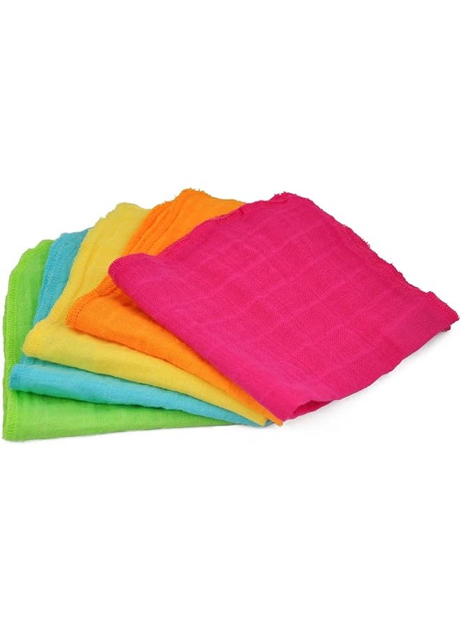 Muslin Face Cloths Made From Organic Cotton 5Pk Pink Set 12" X 12" - pzsku/Z6AB6740531F247A178A0Z/45/_/1720582812/4ffc0ca0-77ef-4f76-a773-d85dea84a48b