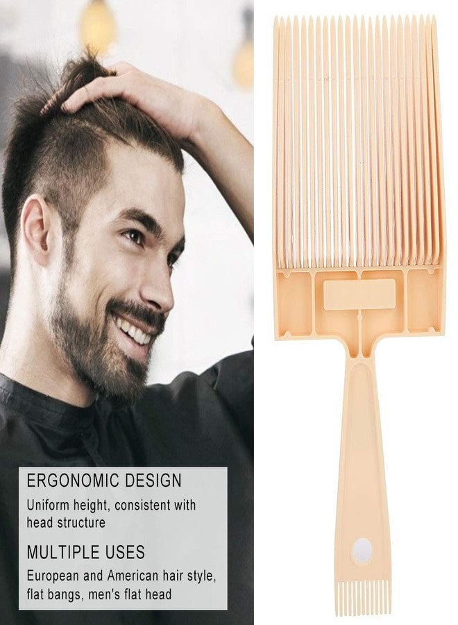 Naroote Professional Flat Top Comb Comb Home Use Hairdressing Accessory for Salon Use Barber Styling Tool - Image 2
