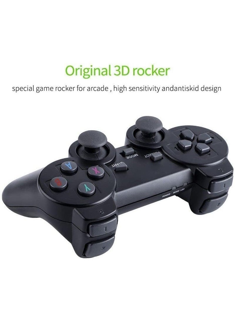 Classic M8 Game Stick 4K Game Console with Two 2.4G Wireless Gamepads Dual Players HDMI Output Built in 3500 Classic Games Compatible with Android TV/PC/Laptop/Projector. - Image 4