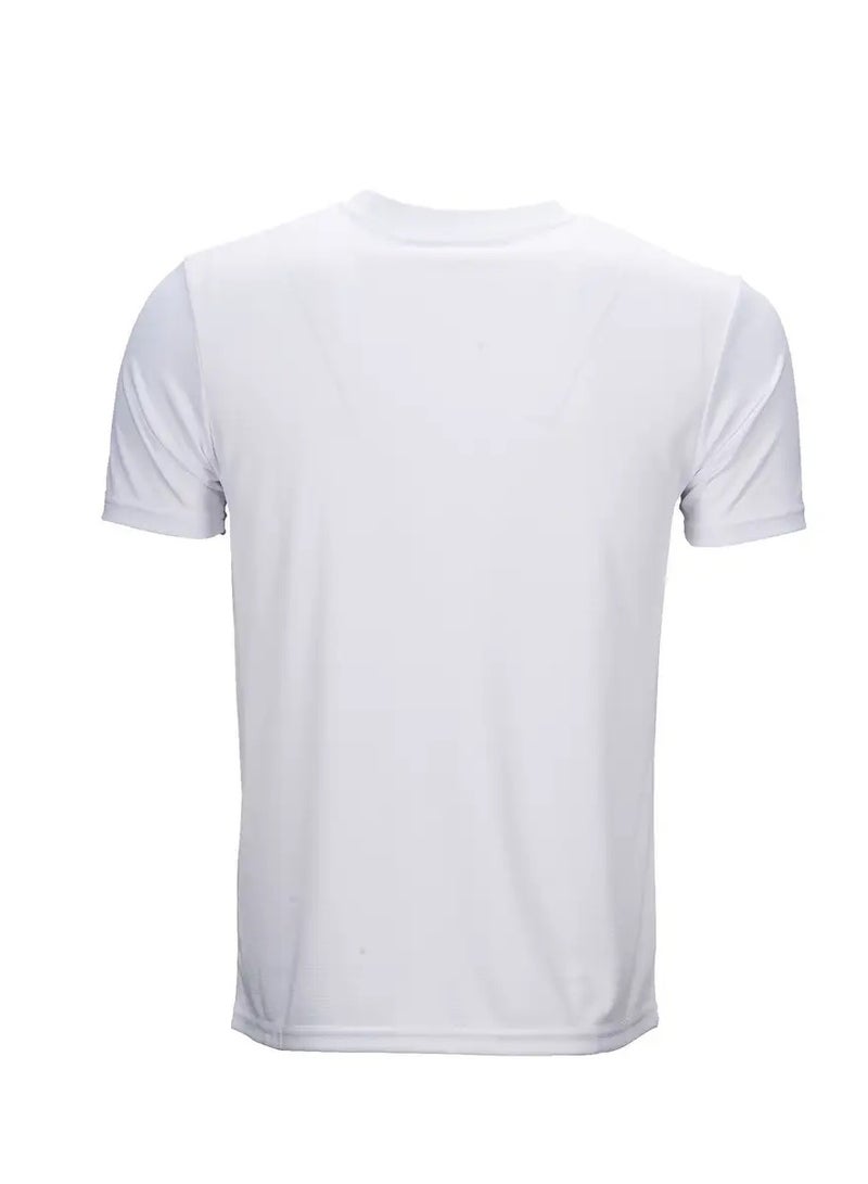 Li-Ning Sky Stripe T-Shirt (White) (ATSU801-1-2XL) - Image 4