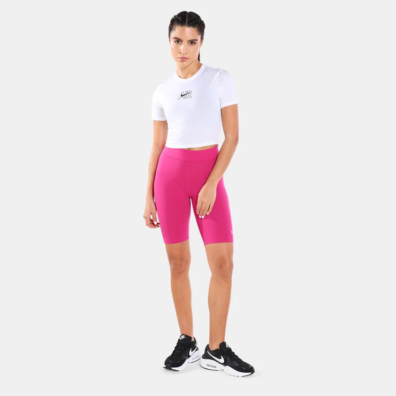 Nike Women's Sportswear Essential Mid-Rise Biker Shorts