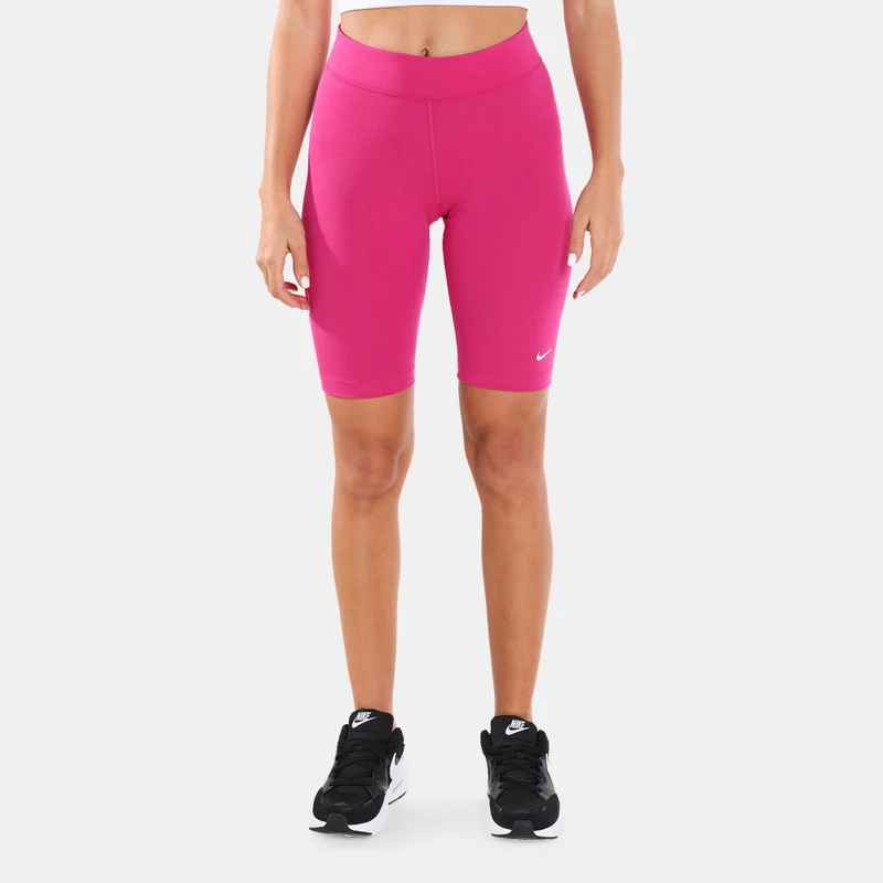 Nike Women's Sportswear Essential Mid-Rise Biker Shorts