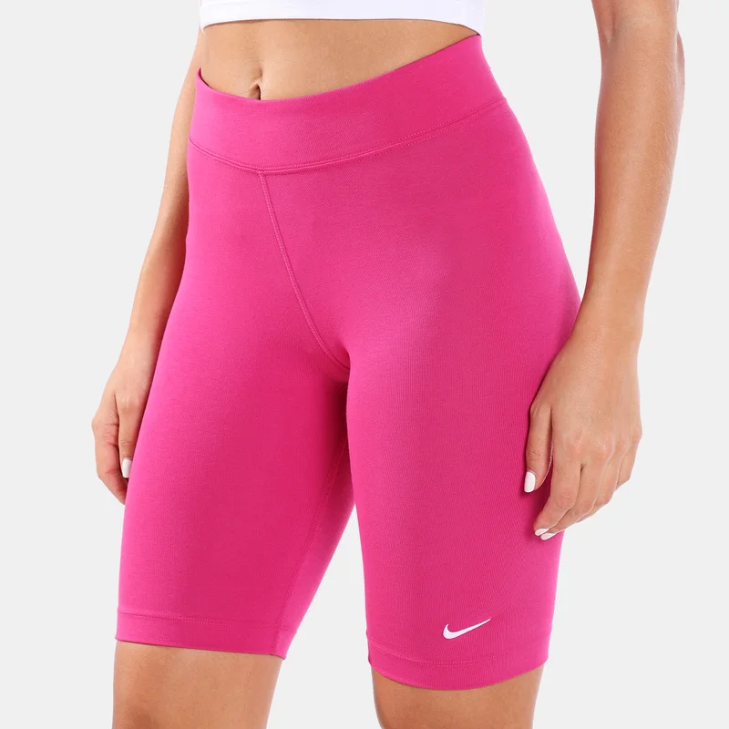 Nike Women's Sportswear Essential Mid-Rise Biker Shorts