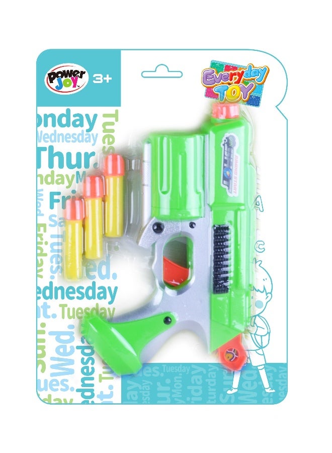 Power Joy Everyday Toy Foam Dart Blaster, Assorted 1 Piece (Style & Color May Vary) Each Sold Separately - Image 4