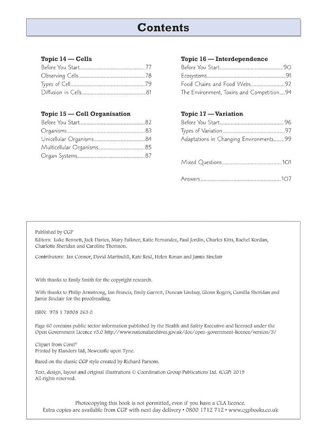KS3 Science Year 7 Targeted Workbook (with answers) - Image 4