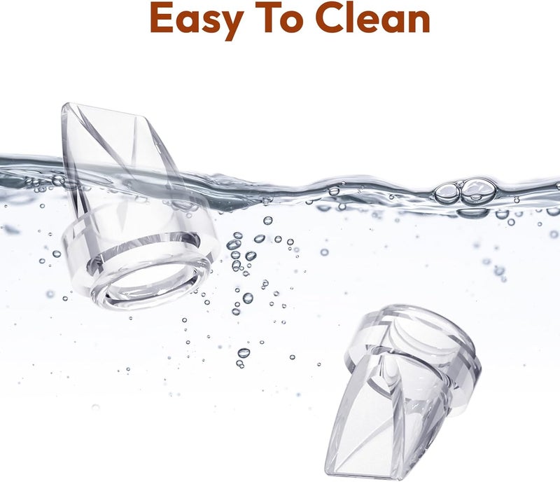 NCVI صمامات دك بيل NCVI متوافقة مع مضخة الثدي القابلة للارتداء NCVI 8111S328131 ملحقات استبدال مضخة الثدي مجموعة 2 حزمة - Image 5