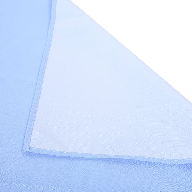 Disposable Bed Sheets White + Blue Skin-friendly Fabric - Oil-proof Waterproof Polyester Massage Bed Cover for Beauty Salon Spa Massage Use - Image 2