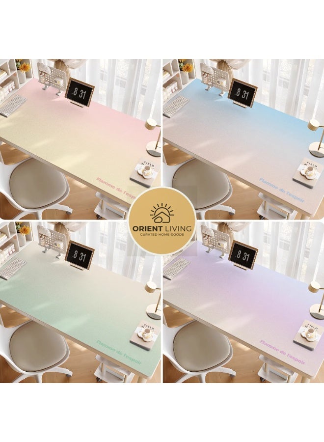 Gradient Desk Mat, Large Waterproof Desk Pad with Smooth Surface, Aesthetic Office Desk Protector for Home Workspace - Image 2