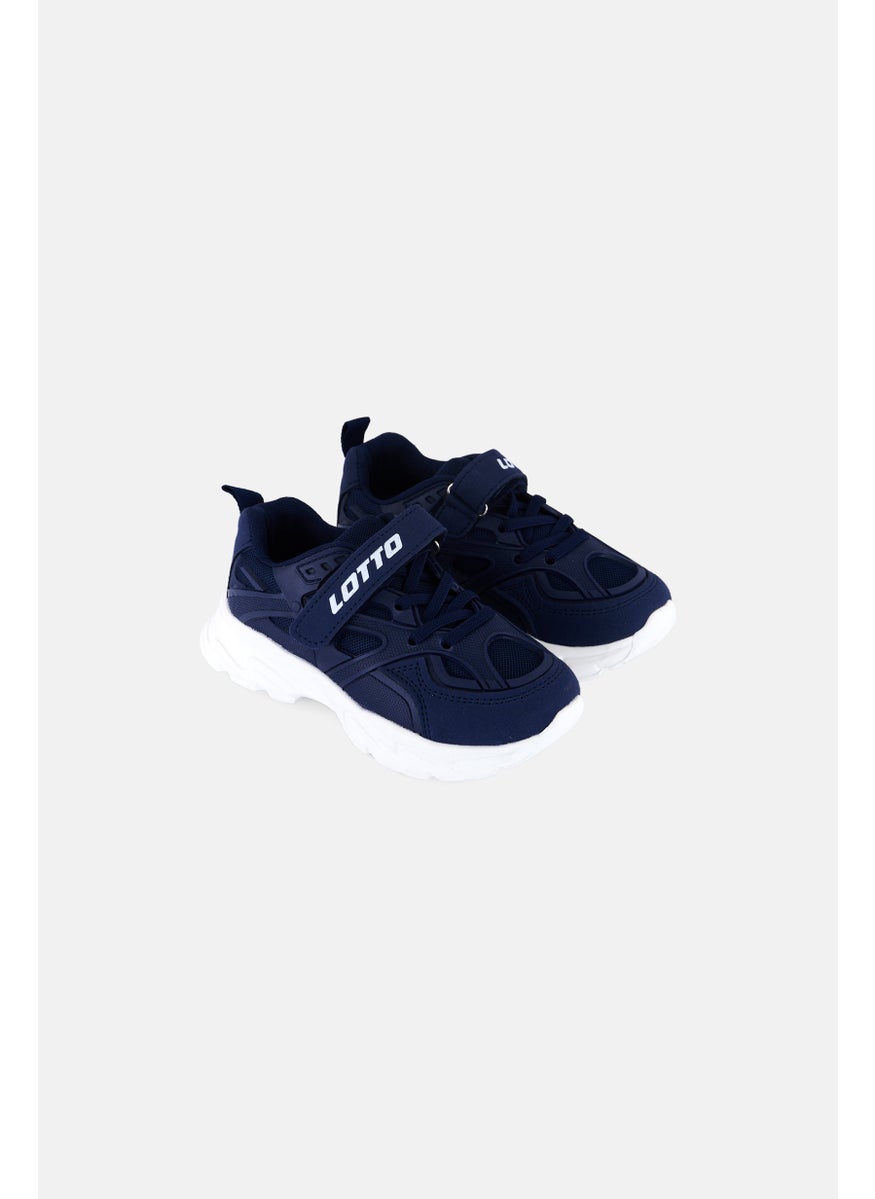 LOTTO Kids Boy Velcro Closure Outdoor Sports Shoes, Navy  - Image 1