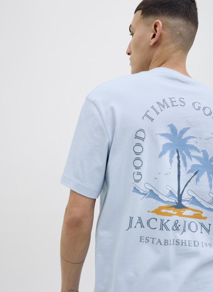 JACK & JONES JJSUMMER VIBES TEE SS CREW NECK  - Image 3
