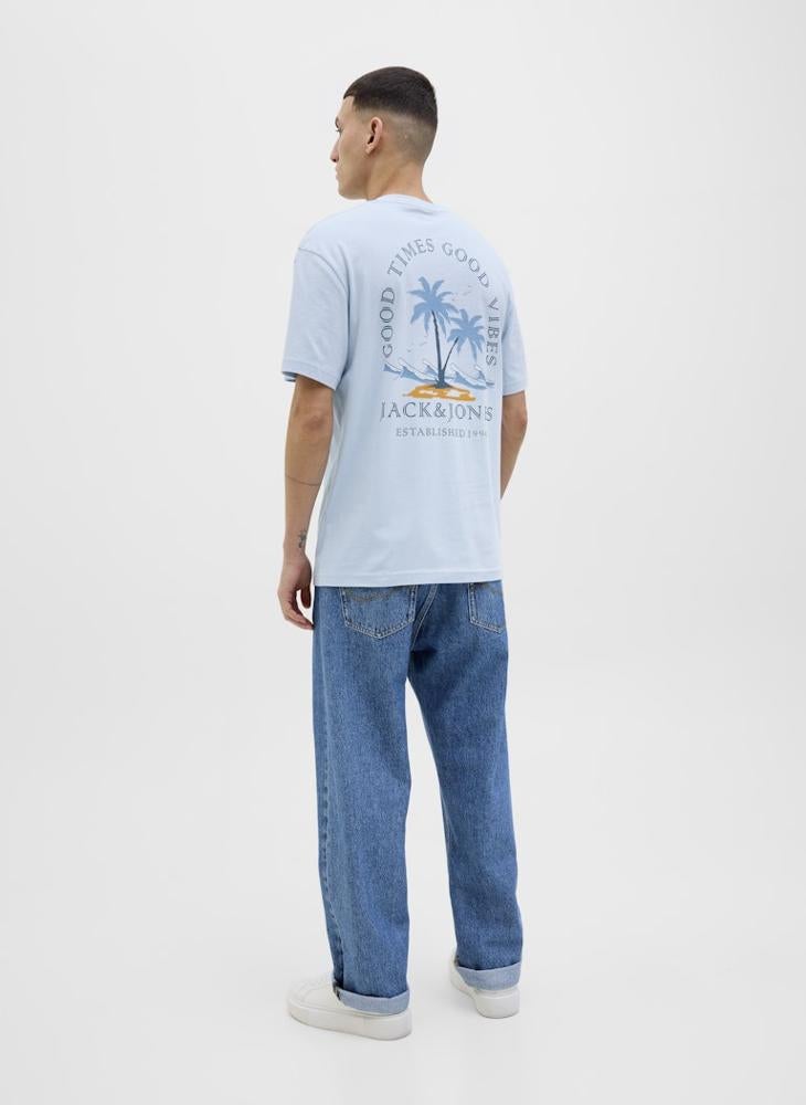 JACK & JONES JJSUMMER VIBES TEE SS CREW NECK  - Image 2