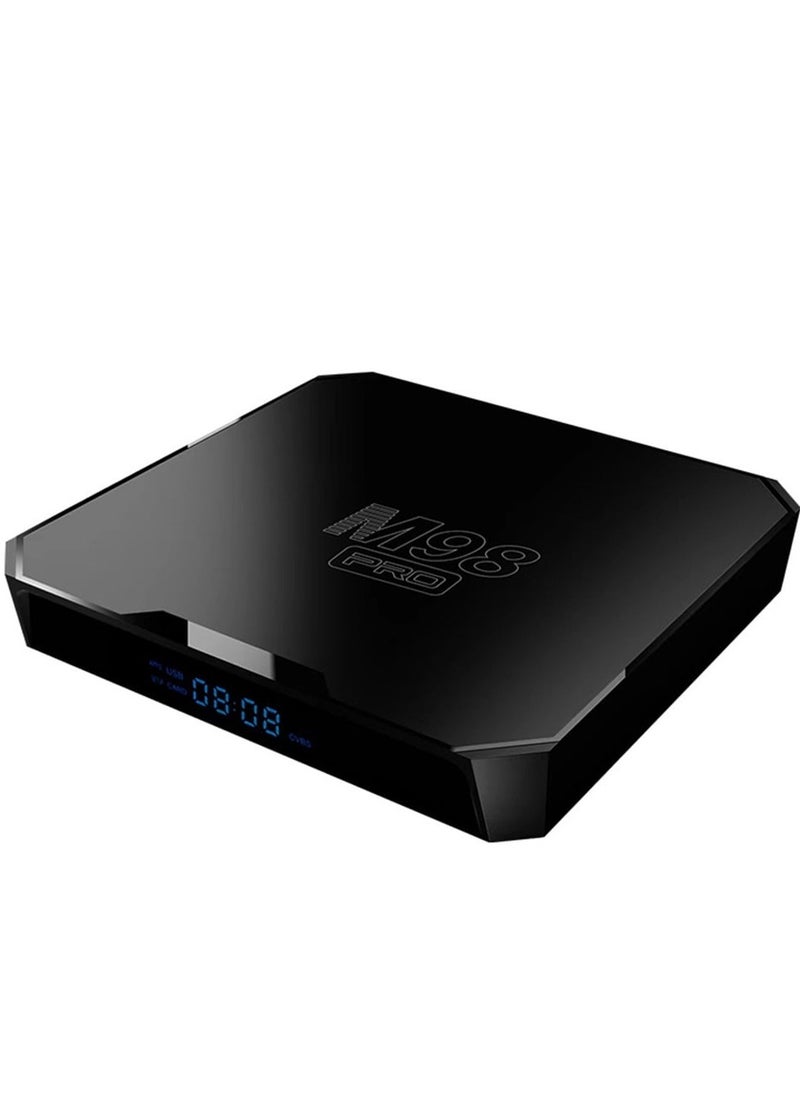 TIGER - M98 PRO Android TV Box – Android 10, 4K HDR Smart Streaming Media Player with 16GB Storage – Seamless Streaming, Media Playback & Entertainment Hub - Image 1