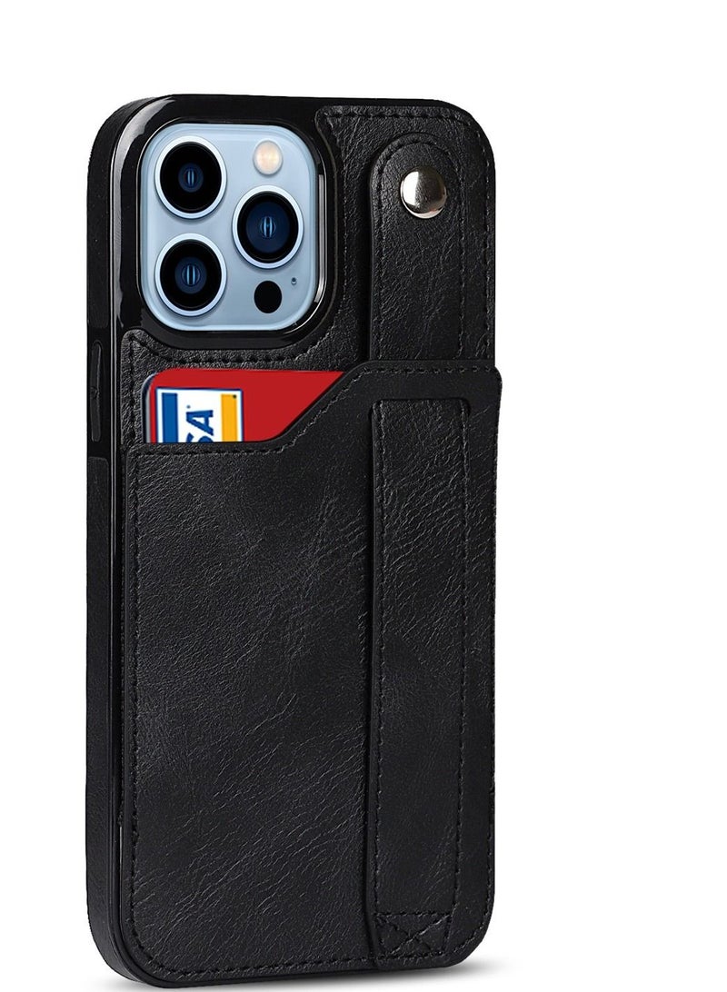 Loquat Suitable For iPhone Back Cover Anti Falling Mobile Phone Leather Case - Image 2