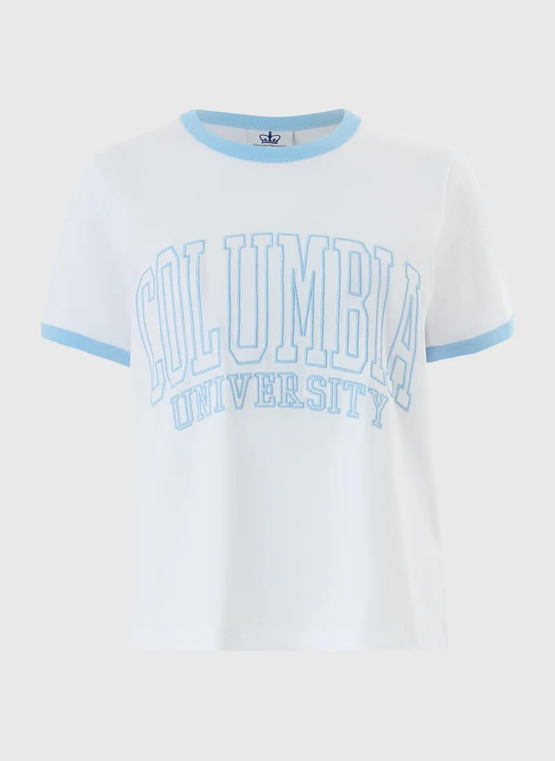 ماتلان Blue Columbia Ringer T-Shirt