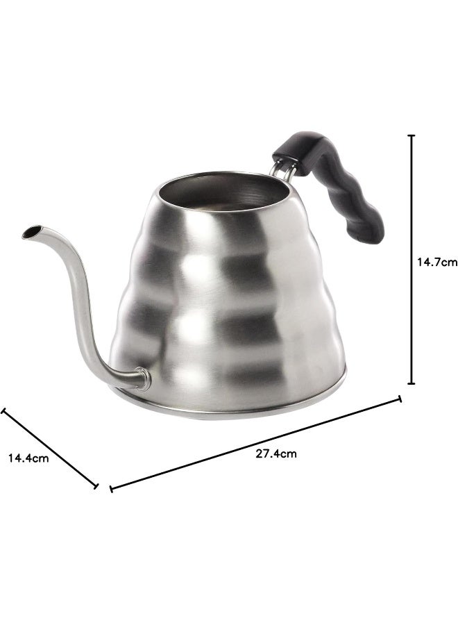 Hario غلاية قهوة V60 Gooseneck، سعة 1.2 لتر، فضية  - Image 4
