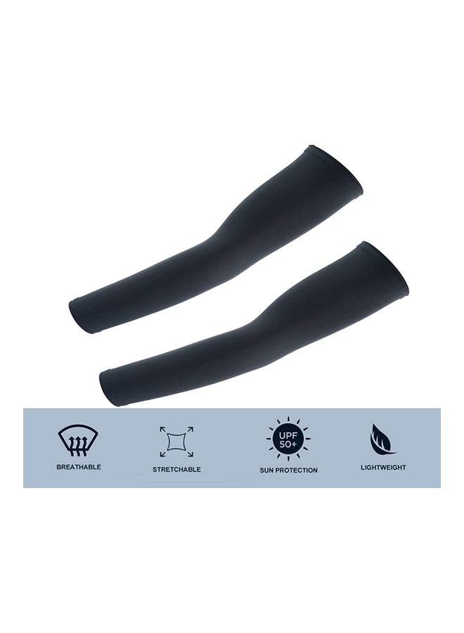 NIBEMINENT 3 Pairs UV Protection Arm Cooling Sleeves one size - Image 3