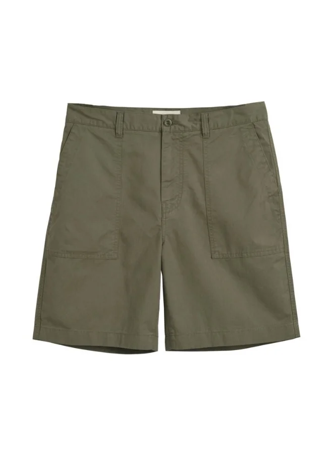 غانت Gant Regular Fit Cotton Linen Shorts