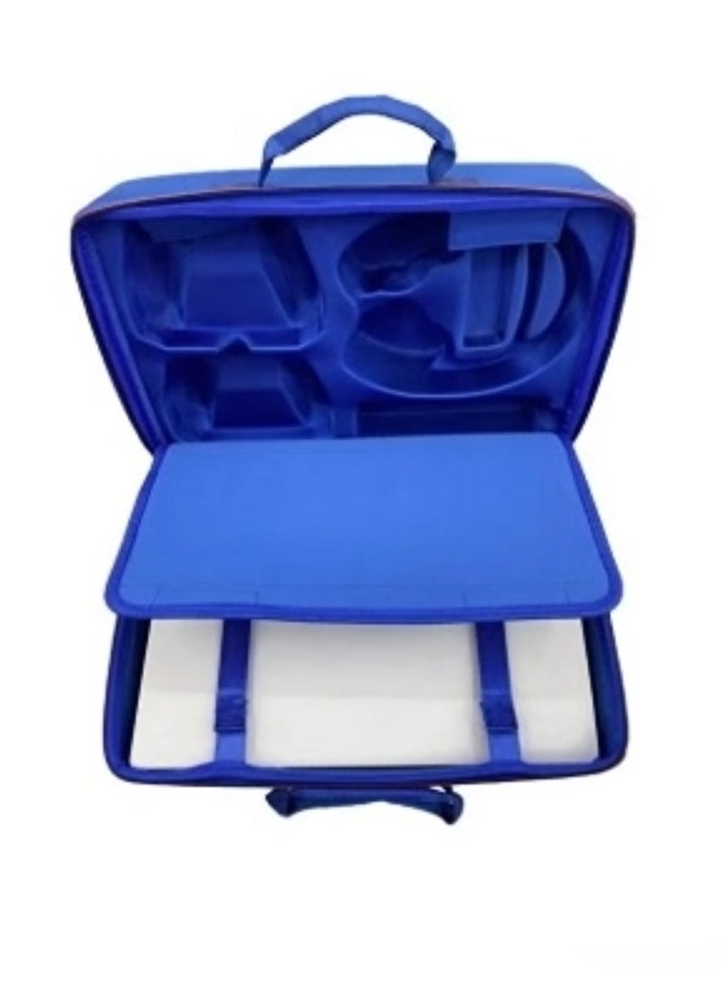 BEILINGDUN PS5 Bag - Game Console Storage Box - Portable Handbag - Large Capacity（Blue）  - Image 2
