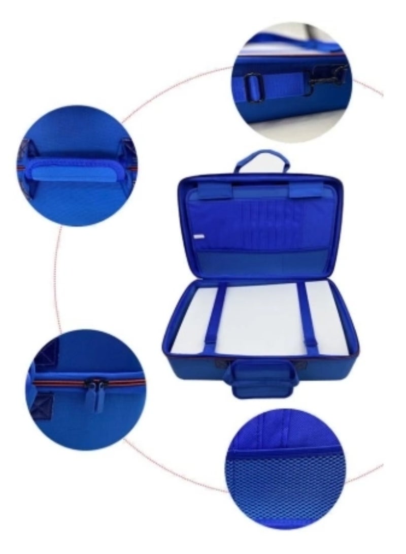 BEILINGDUN PS5 Bag - Game Console Storage Box - Portable Handbag - Large Capacity（Blue）  - Image 4