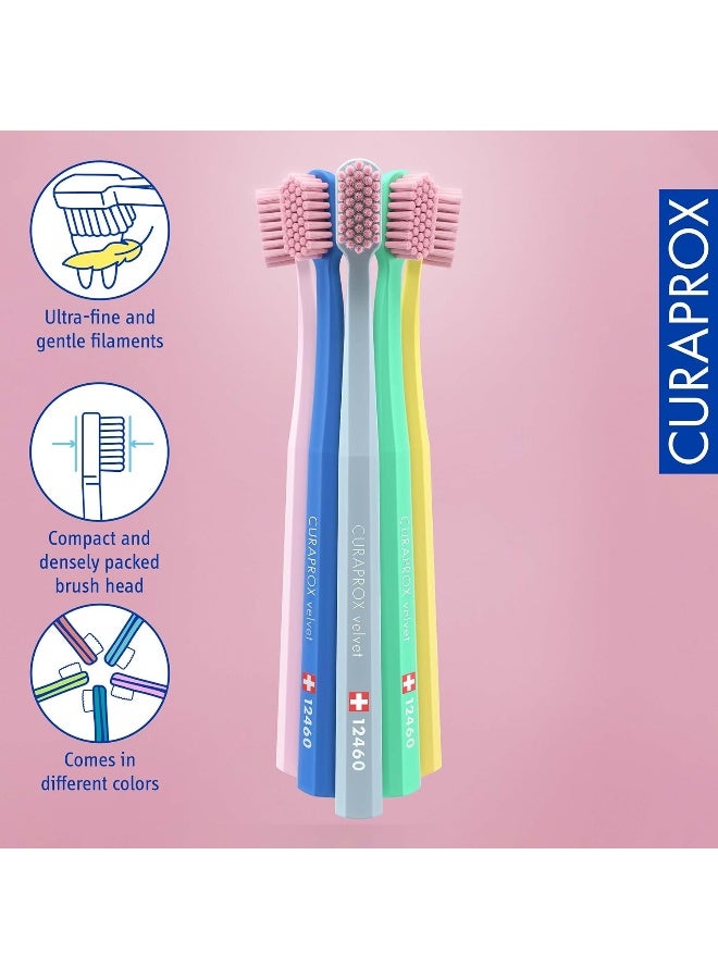 CURAPROX Cs 12460 Velvet Ultra-Soft Toothbrush - Image 3