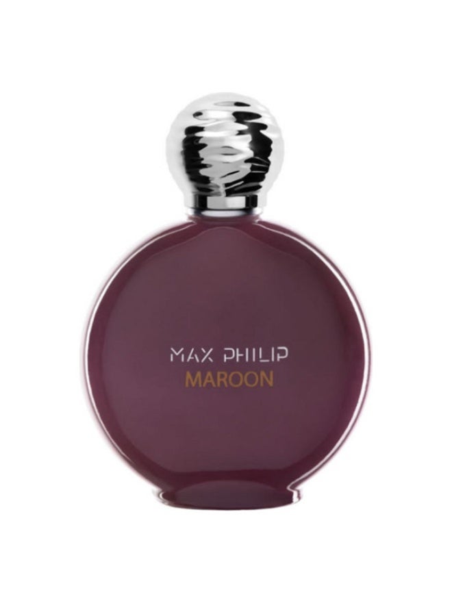 MAX PHILIP MAROON (U) EDP 100ML (LEATHER BOX) - Image 2
