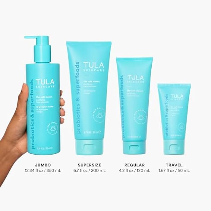 TULA Skin Care Cult Classic Purifying Face Cleanser - Gentle and Effective Face Wash, Makeup Remover, Nourishing and Hydrating - Image 3