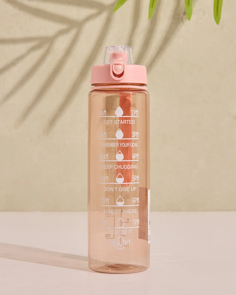 Redtag Pink 900ML Water Bottle