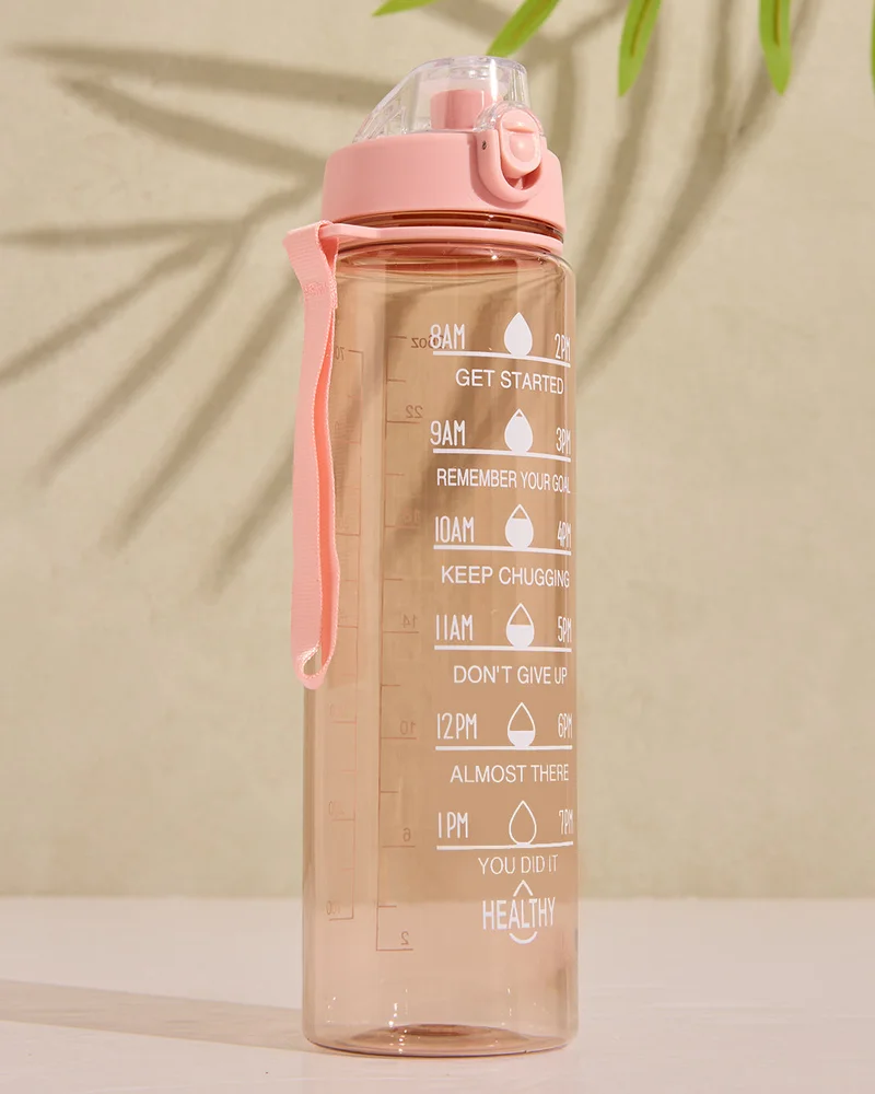 Redtag Pink 900ML Water Bottle