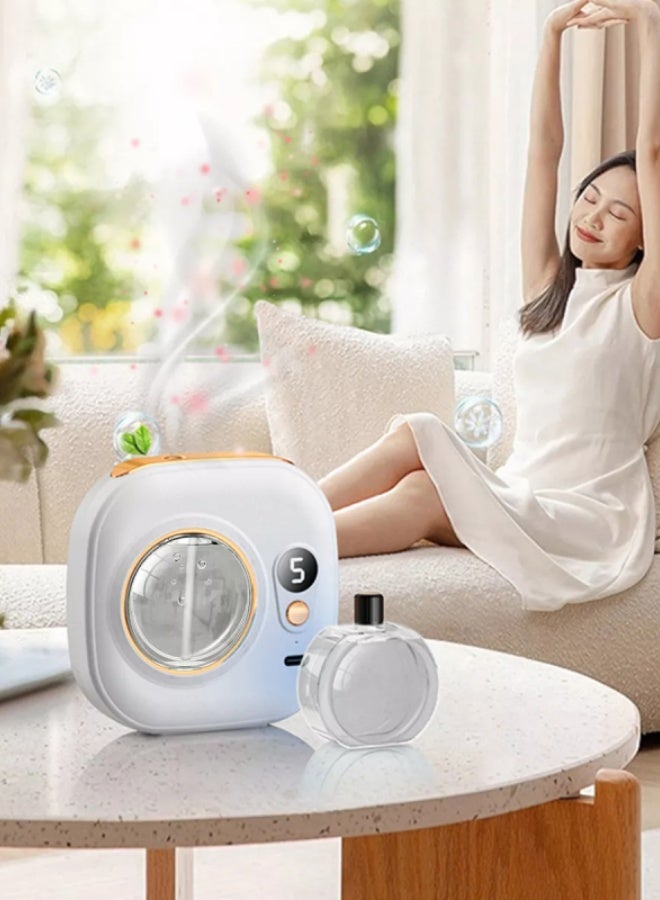 Smart USB Aromatherapy Air Diffuser – Portable with Digital Display and 50ml Scent Spray  - Image 3