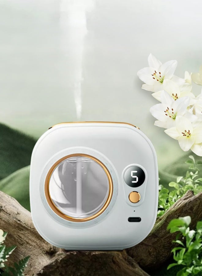 Smart USB Aromatherapy Air Diffuser – Portable with Digital Display and 50ml Scent Spray  - Image 2