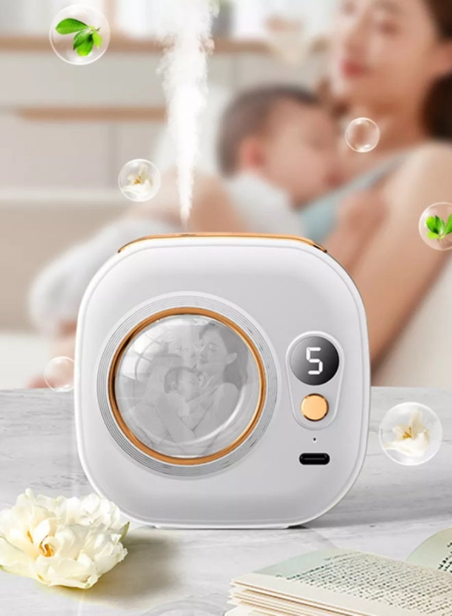 Smart USB Aromatherapy Air Diffuser – Portable with Digital Display and 50ml Scent Spray  - Image 4