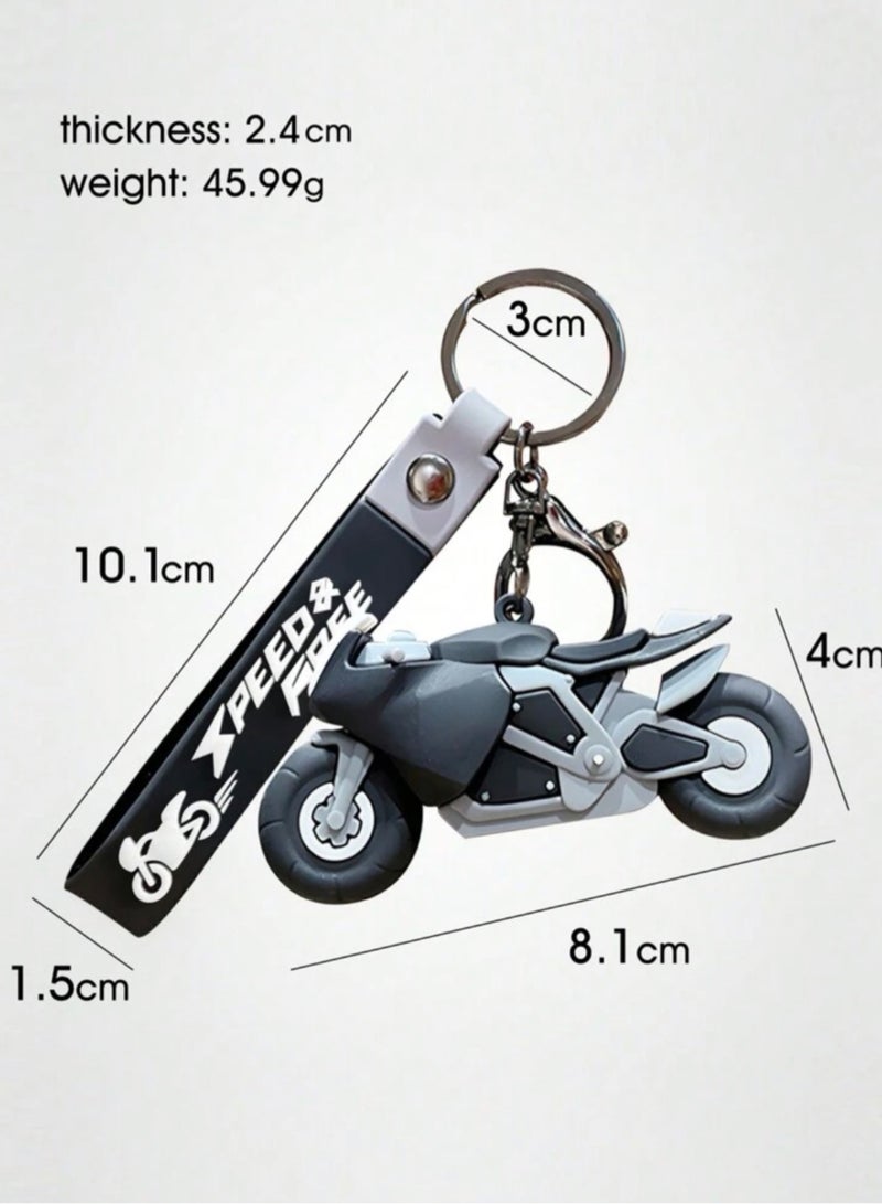 جاست فور يو سلسلة مفاتيح وميدالية بخطاف عصرية متعددة الاستخدام - Image 4