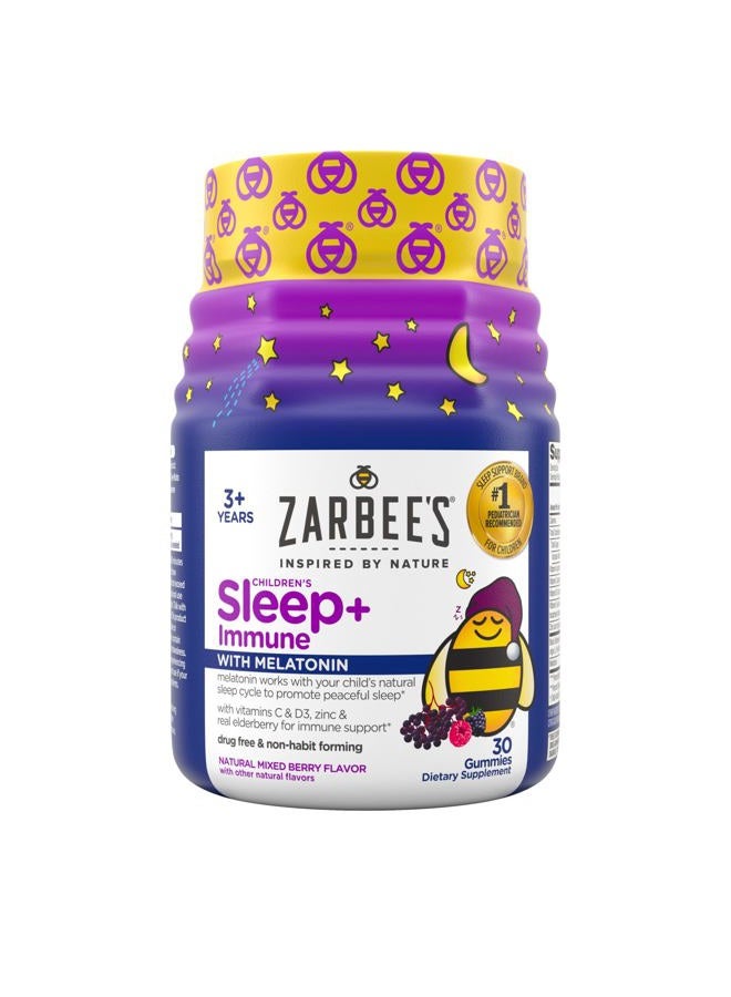 Zarbee's Sleep & Immune Gummy 30ct - Image 1