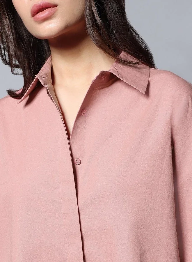 HIGH STAR  Women Pink Shirts for Women | Best Price UAE