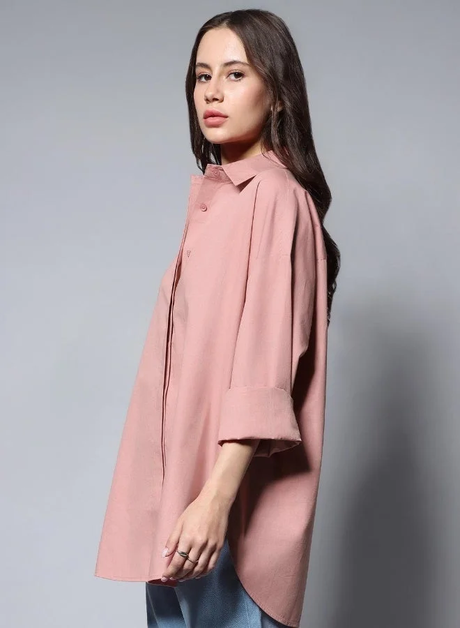 HIGH STAR  Women Pink Shirts for Women | Best Price UAE