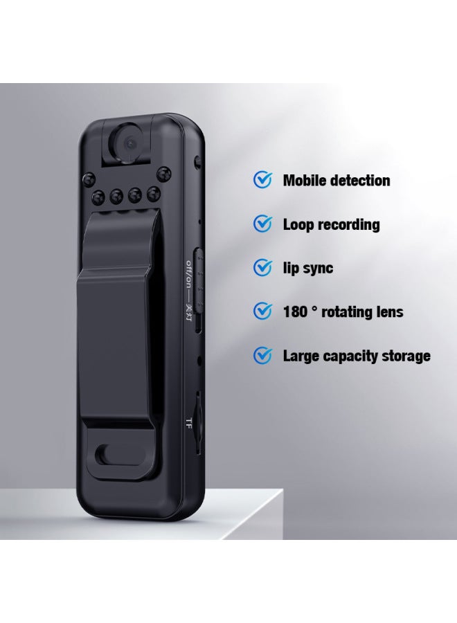 Generic Explosions Infrared Night Vision HD Pocket Thumb Camera Camera Portable Recorder Conference Audio And Video Recording-Body Color:Vd1 Infrared Night Vision Action Camera [no Card] Buyers Provide Their Own Memory Card  - Image 3