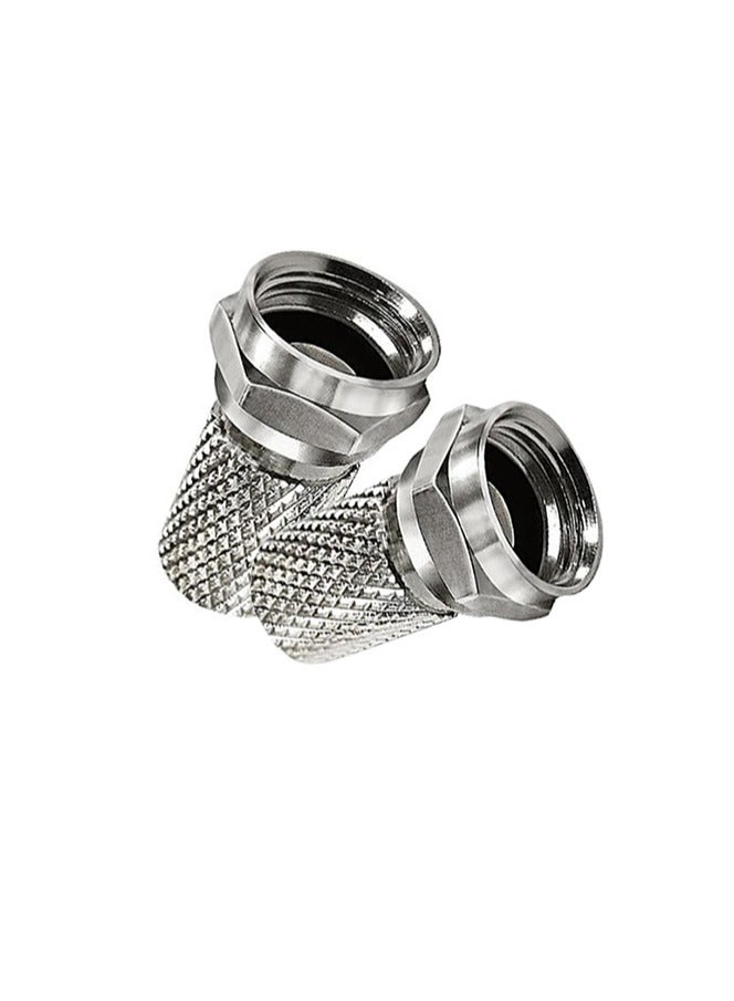 fujistar FS-FC-01 High-Grade F Connectors – Premium Coaxial Cable Connectors for Enhanced Signal Quality