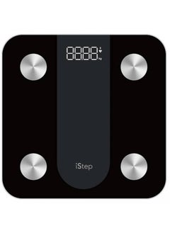 iStep  iStep Wireless Smart Body Scale, Set Goals, Track Progress With Your Health Data, And Get Instant Readouts On 15 Body Health Metrics.  - Image 1