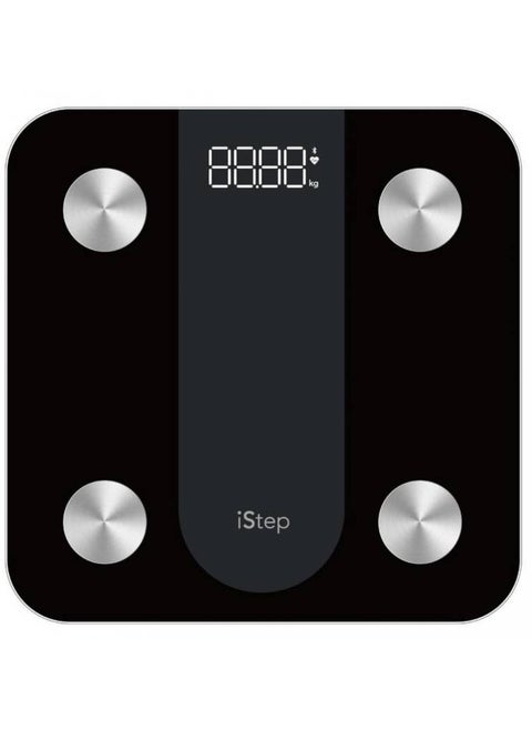 iStep Wireless Smart Body Scale, Set Goals, Track Progress With Your Health Data, And Get Instant Readouts On 15 Body Health Metrics.