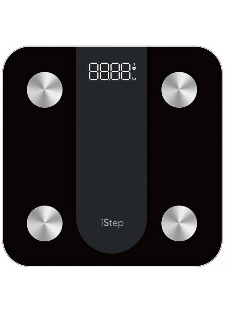 iStep  - iStep Wireless Smart Body Scale, Set Goals, Track Progress With Your Health Data, And Get Instant Readouts On 15 Body Health Metrics. - Image 1